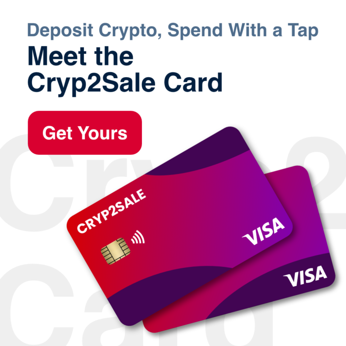 Cryp2Sale Card